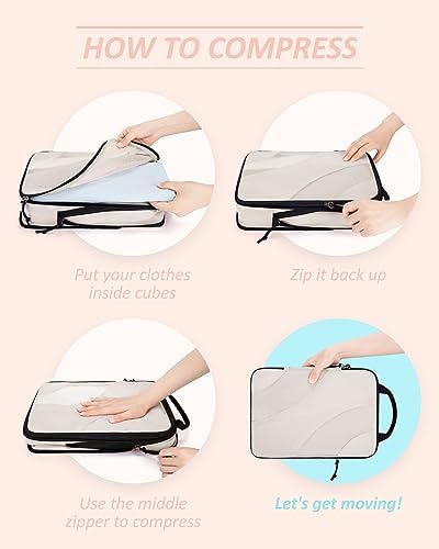 BAGSMART Compression Packing Cubes - Image 4