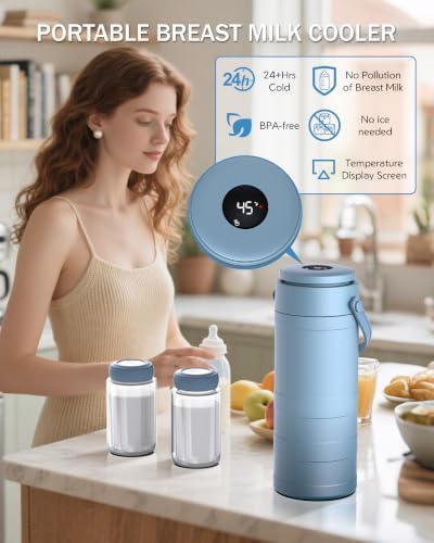 Portable Breast Milk Cooler Bottle - Image 2