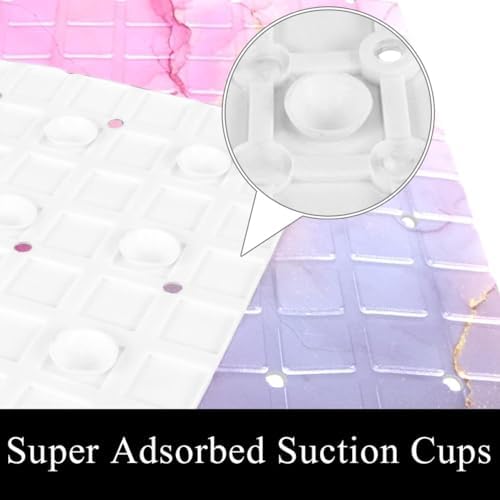 Shower Mat Bathtub Mat, 26.8x15.1 inch, Non-Slip Bath Mat - Image 3