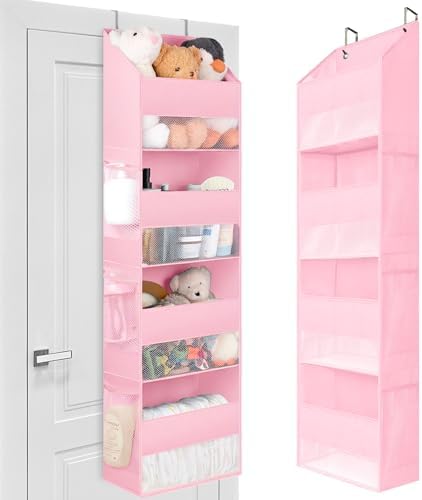 GRANNY SAYS Over the Door Organizer, 4-Shelf Behind the Door Storage by GRANNYSAYS