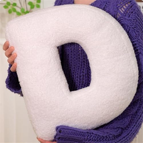 Letter Plush Pillow, Hugging Throw Pillows, Decorative Initial Shaped Pillows - Image 3