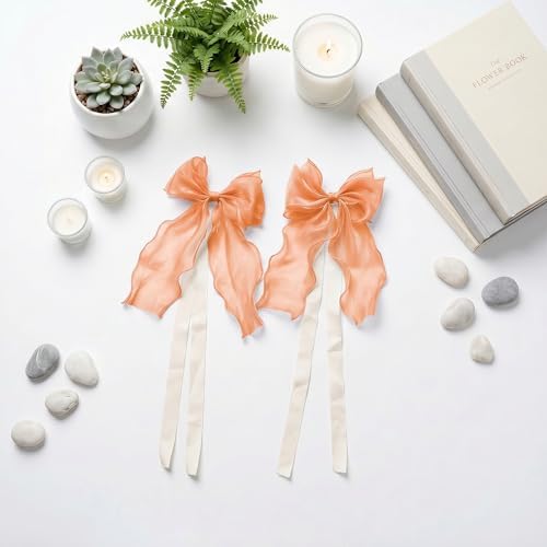 2 Pack French Lace Bow Curtain Tiebacks - Image 3