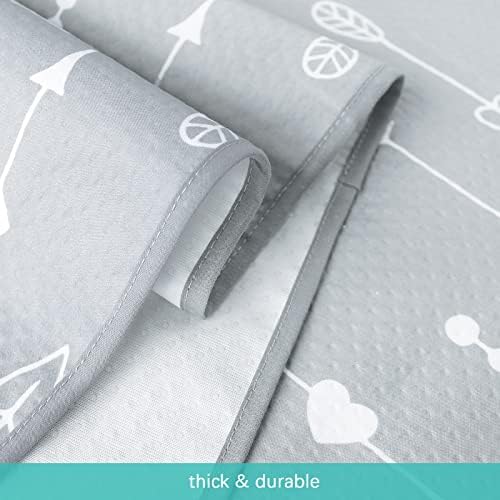Splat Mat 2 Pack for Under High Chair Waterproof Splash Mat 42''×46'' - Image 2