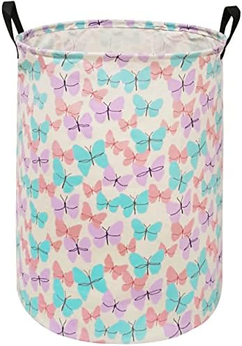 MAIZMZ Storage Bins Toys Box Kids Baby Hamper Waterproof Laundry Basket Canvas by MAIZMZ