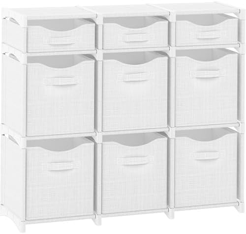 Cube Storage Organizer with Storage Bins Included by Neaterize