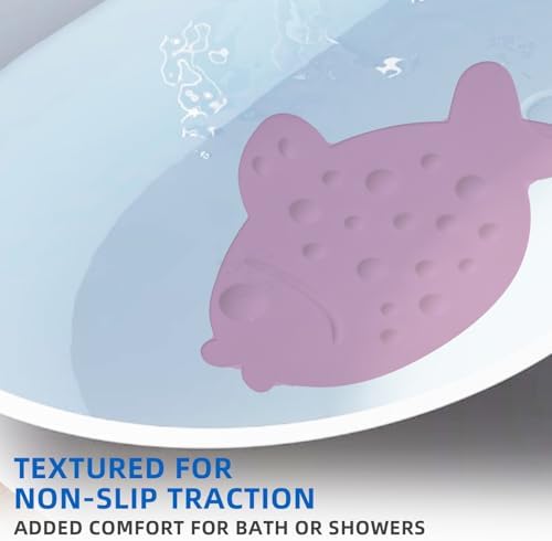 Non-Slip Bathtub Mat ZHICHENG Soft Rubber Bathroom Bathmat - Image 4