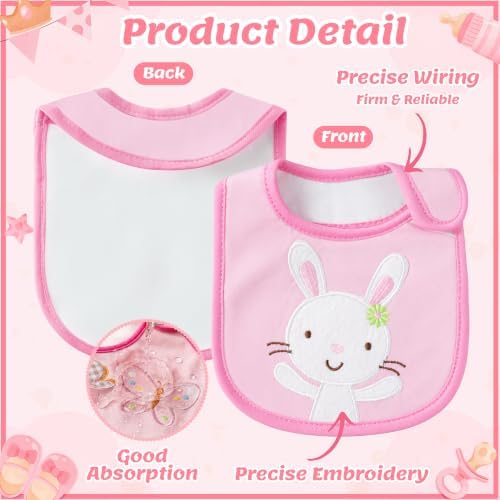 Cotton Waterproof Baby Bibs - Image 4