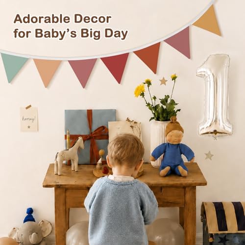 Playroom Decor Pennant Banner Flags 5.5Ft - Image 6