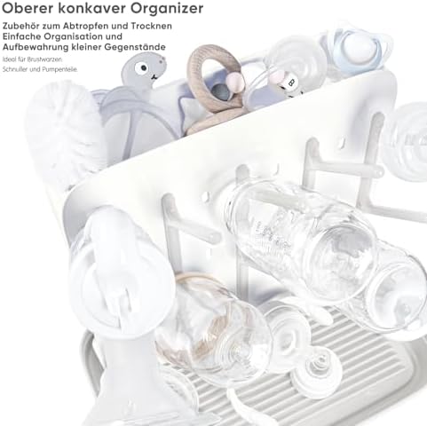 Termichy Baby Bottle Drying Rack：Large Vertical Space Saver - Image 4