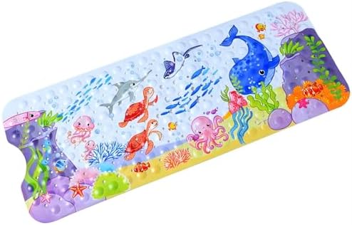 Non-Slip Bath Mat for Kids by yuxiaoshi