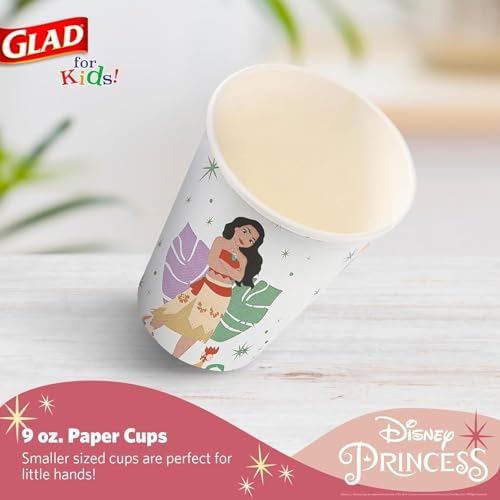 Glad for Kids Disney Princess Paper Cups, 9 Oz - Image 2