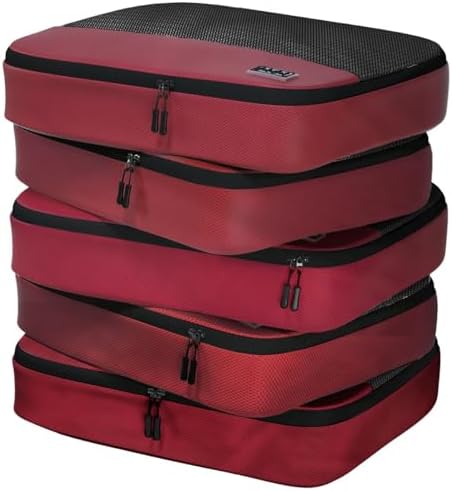 Large 5pc Packing Cubes for Travel by DotDot