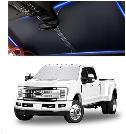300T Thickened Automotive Glass Sunshade and Comes by Aokdom