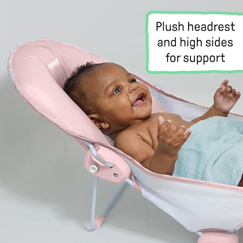 Ingenuity Foldaway 2-Position Bather, 2-Position Adjustable Support Baby Bath - Image 2