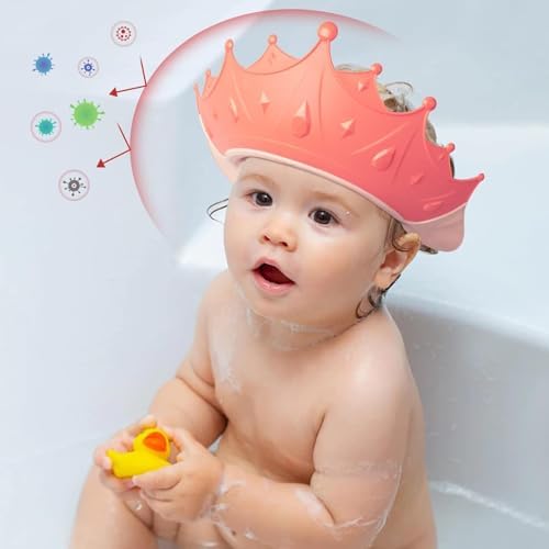 FUNUPUP Baby Shower Cap for Toddlers Kids, Soft TPE Silicone - Image 6