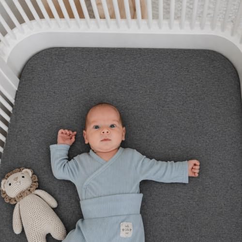 Dreamology Cotton Crib Sheets, 2 Pack, Standard Crib Sheets - Image 6