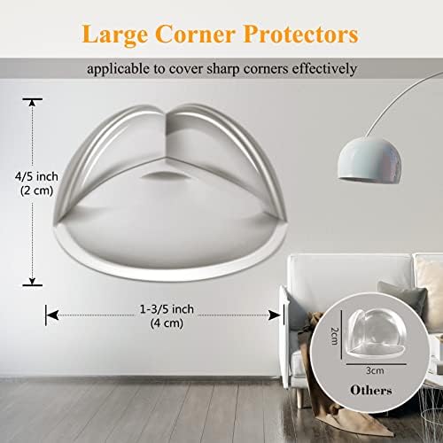 20 Pack Corner Protector Baby Proofing Safety Corner Guards - Image 2