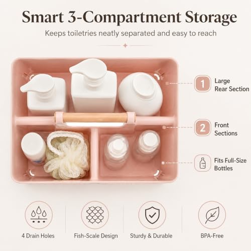 Haundry Portable Shower Caddy Basket - Image 3