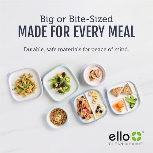 Ello Clean Start Ceramic Toddler Plates - Image 6