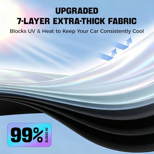 Windshield Sun Shade for Toyota Camry - Image 5