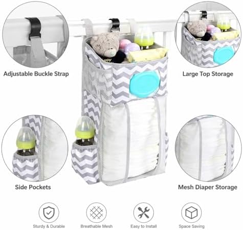 Diaper Organizer for Changing Table - Image 4