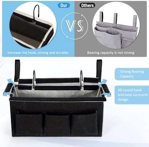 Bedside Caddy Bedside Storage Bag - Image 5