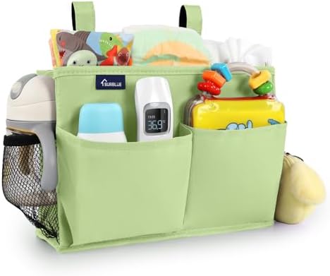 Surblue Bedside Caddy Hanging Bed Organizer Storage Bag Pocket by SURBLUE
