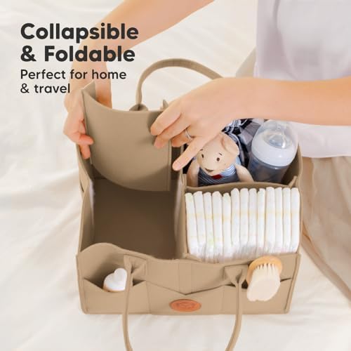 KeaBabies Baby Diaper Caddy Organizer - Image 5