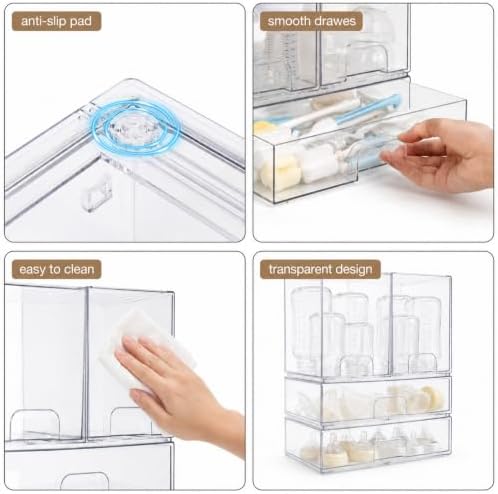 Baby Bottle Storage Organizer 4Pack - Image 5