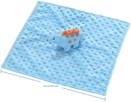 CREVENT Cozy Plush Baby Security Blanket, Loveys - Image 4