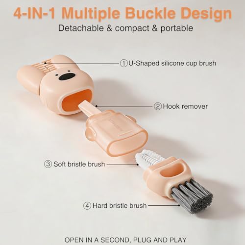 TOOGE Stackable Baby Bottle Organizer: Acrylic Bottle Organizer Baby Storage - Image 3