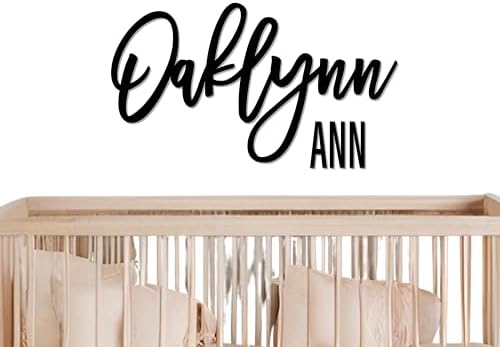 Custom Nursery Name Sign, Personalized by Kobasic+Creations