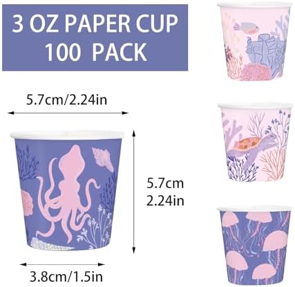 RUSPEPA 3 oz Bathroom Cups, Kids Disposable Paper Cups - Image 2