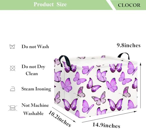 CLOCOR Rectangular Storage Basket, Collapsible Storage Bin, Gift Basket - Image 6