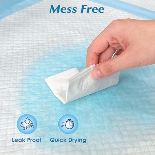 50 Count 30” x 36” Super Absorbency Disposable Underpads - Image 4