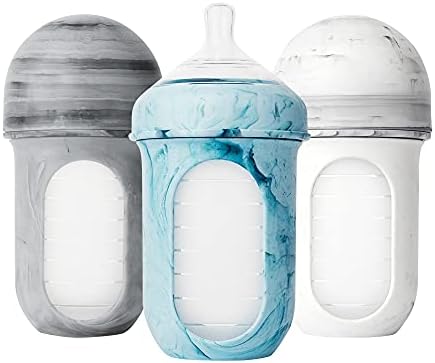 Boon Nursh Silicone Baby Bottles by Boon
