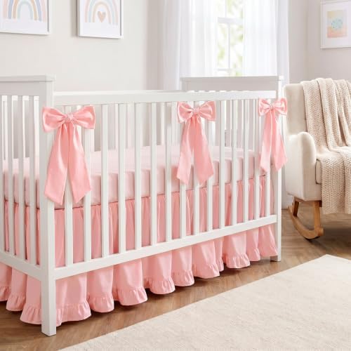 Smoothnovelty Pink Crib Bed Skirts - Image 6
