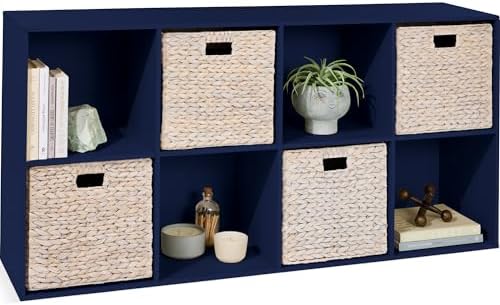 Best Choice Products Kids Bookcase 8-Cube Storage Organizer, 13.5in Shelf by Unknown