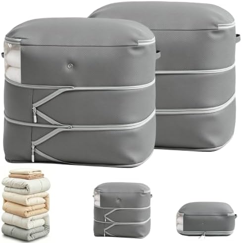 Comforter Storage Bag, Large Capacity Blanket Storage Bags 3-Layer Ultra Space by Unknown