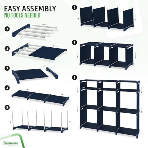 Cube Storage Organizer with Storage Bins Included - Image 4