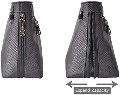 Vercord Expandable Nylon Handbag Purse Organizer Insert Liner Shaper Bag in Bag - Image 4