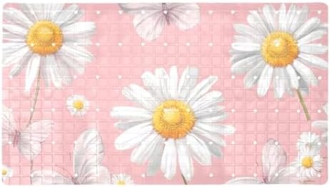 Non Slip Bathtub and Shower Mat 26.8x15.1 inch, Bath Mat by Anna+Cowper