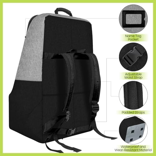 ZRRAJOY Padded Car Seat Travel Bag - Image 3