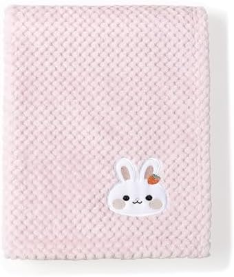 CREVENT 30''X40'' Cute Cozy Fluffy Warm Baby Blanket by CREVENT