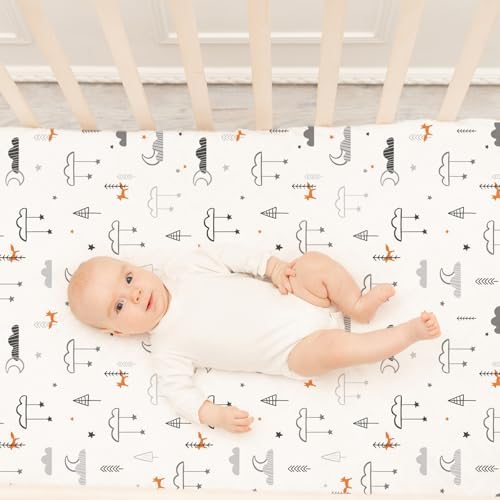 BROLEX Baby Fitted Crib Sheets: Kid Crib Sheets - Image 4