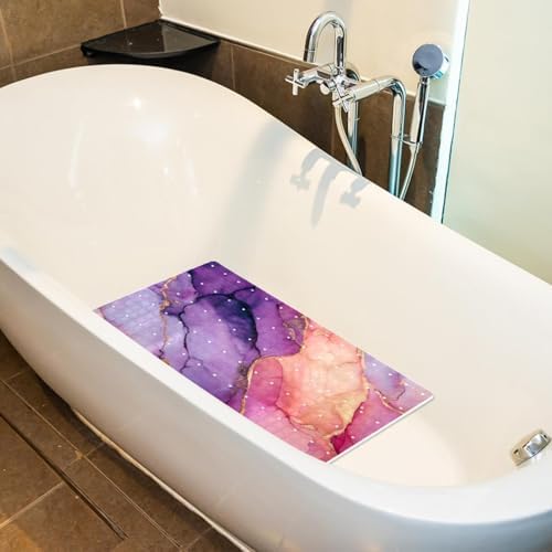 Bathtub Mat Non Slip 26.8x15.1In, Bathroom Decor PVC Shower Mats - Image 5