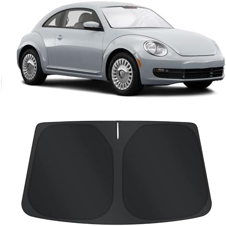 TINGLU Sun Shade for Volkswagen VW Beetle 2012-2019 Accessories Windshield Sun by TINGLU