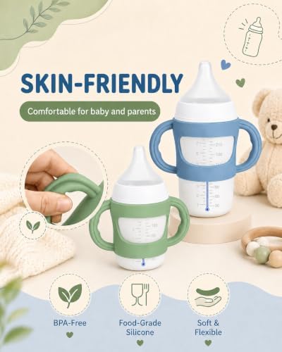 2 Pack Silicone Baby Bottle Handles - Image 6