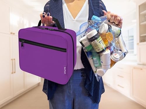 Large Pill Bottle Organizer & Medicine Bag - Image 5