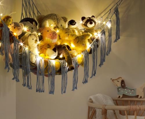 RelaxScene Stuffed Animal Hammock Corner Storage - Image 3